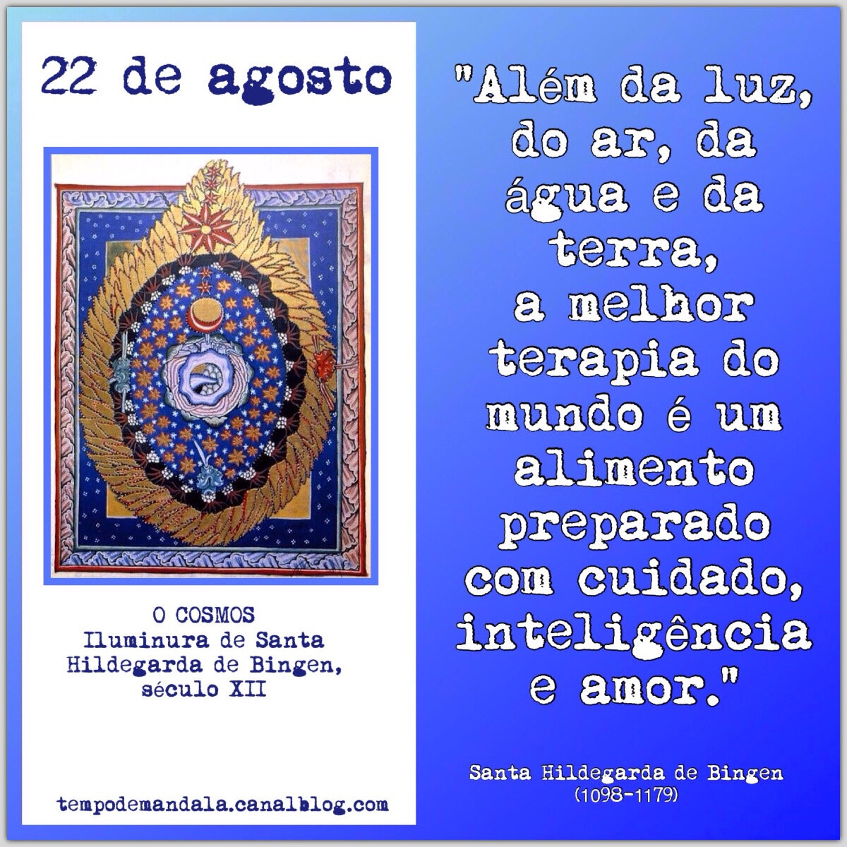 MENSAGEM DO DIA 13 DE AGOSTO - Tempo de Mandala - Mandala, Arte &  Arteterapia