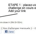 C'est vous qui postez vos réalisations...