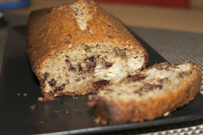 Cake A La Farine D Avoine Au Chocolat Et A La Banane Eau D Ebene