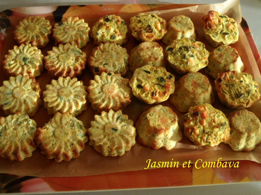 Flans courgettebrocoliscitrouille au thermomix jasmin et combava