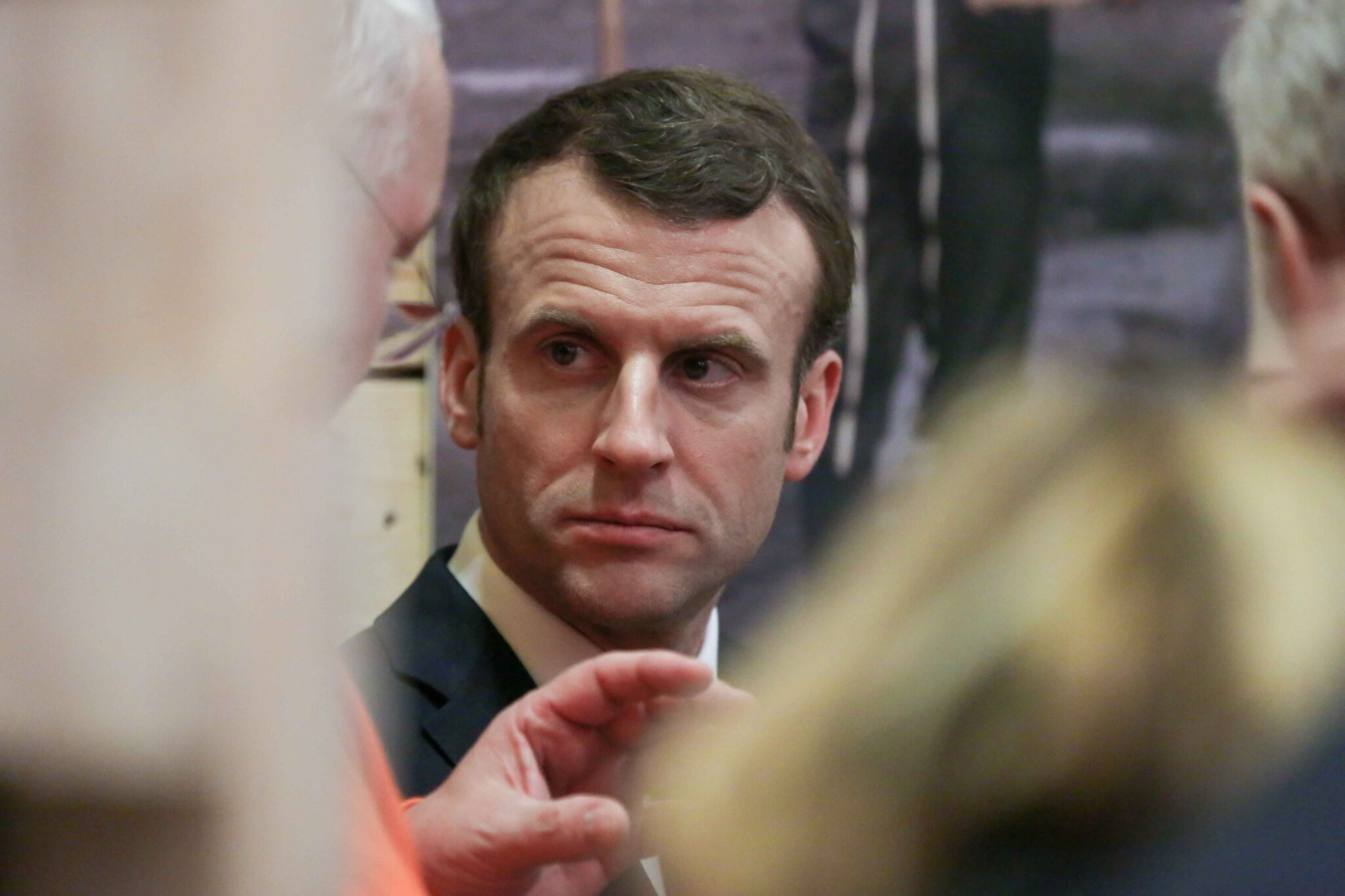 Au Salon de l’agriculture 2019, Emmanuel Macron bat tous les records. © Michel Stoupak. Sam 23.02.2019, 21h2m43.