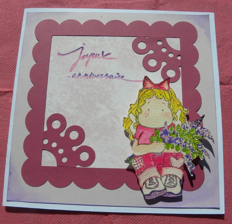 Cartes Magnolia Joyeux Anniversaire La Maison Magnolia By Denise