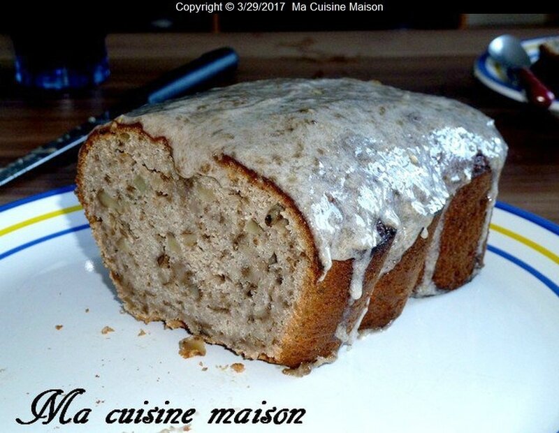 CAKE NOIX BANANE DE FELICIA TILLMAN (Recette du livre la cuisine des Desperate Housewives) Ma