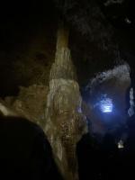les stalagmites de la grotte du diable