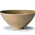 A large 'Yaozhou' celadon-glazed bowl, Song dynasty (960-1279)