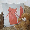 Un coussin pour la chambre de mon fils