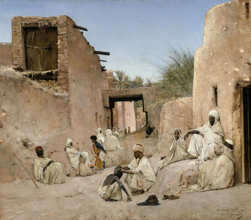 10_maurice_bompard_une_rue_de_l_oasis_de_chetma-1600x0