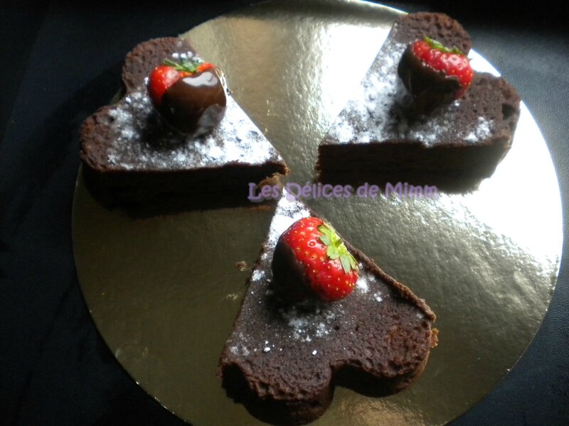 Gâteau fondant au chocolat 6