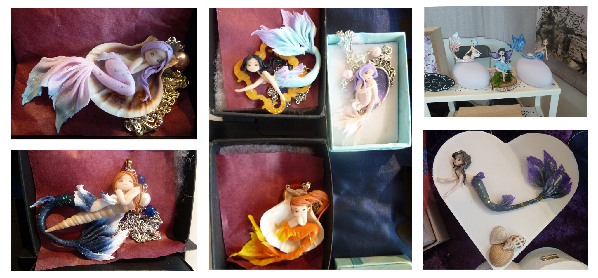 Les Sirenes En Pate Polymere D Akiko S World Interview Sirenologie