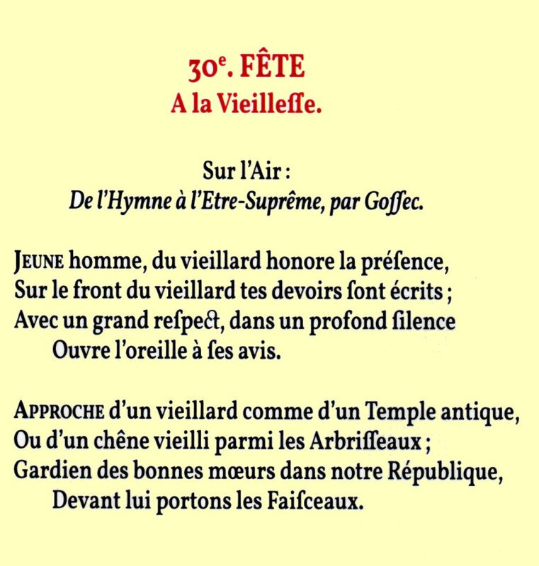 30 messidor chant