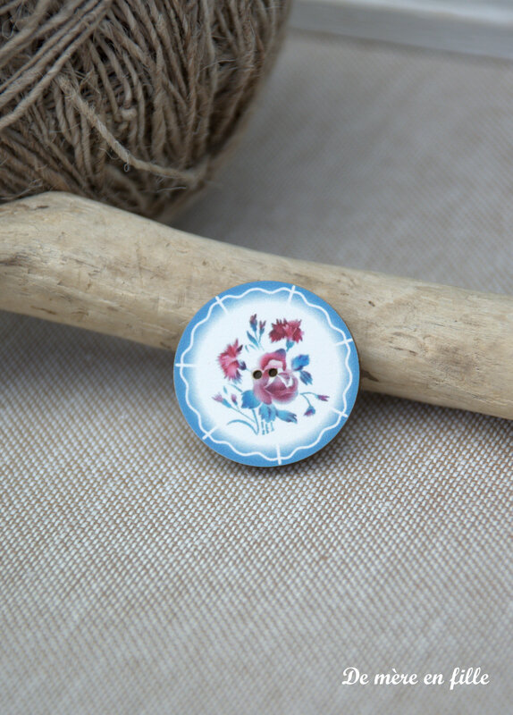 médaillon décor nina rosé