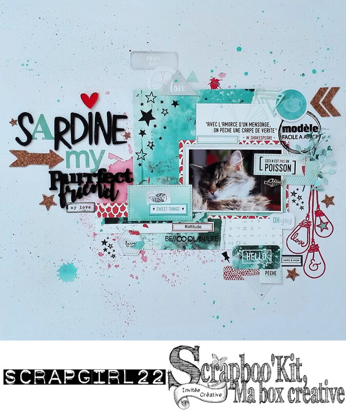 Scrapbookit IC Juillet Christine Beuzit Page