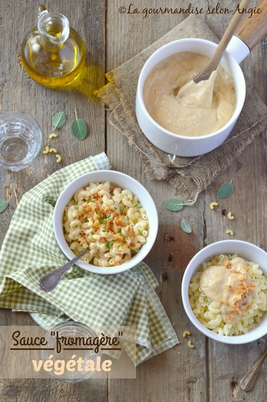 sauce fromagere vegetale
