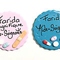 BADGES ROND / CARRE