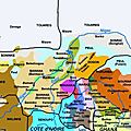 Carte ethnique du mali