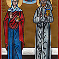 Sainte suzanne et saint françois d'assise