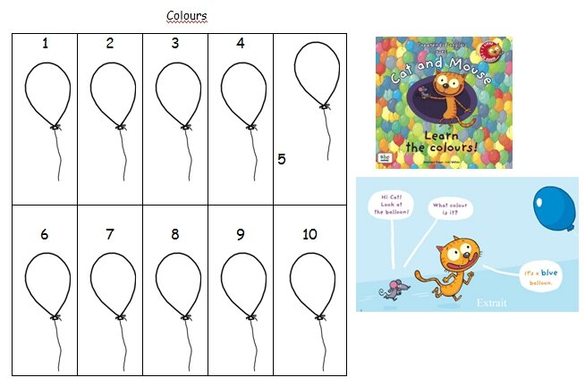 Cat And Mouse Learn The Colours Cycle 2 Brown Bear Co L Anglais Avec Le Storytelling