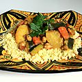 Couscous marocain aux légumes