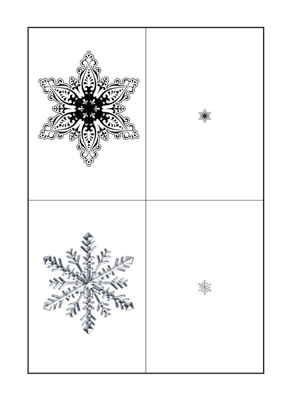 Flocons De Neige à La Loupe Lécole Des Fées