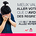  le 22 mars, c'est le premier tour des élections #départementales2015. alors, allez voter!