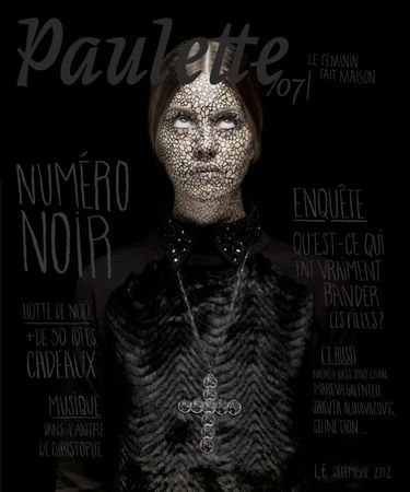 paulette magazine n°7 noir