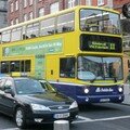 O'Conell Street: Bus et taxis dublinois