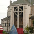 Belfast, immense croix celtique