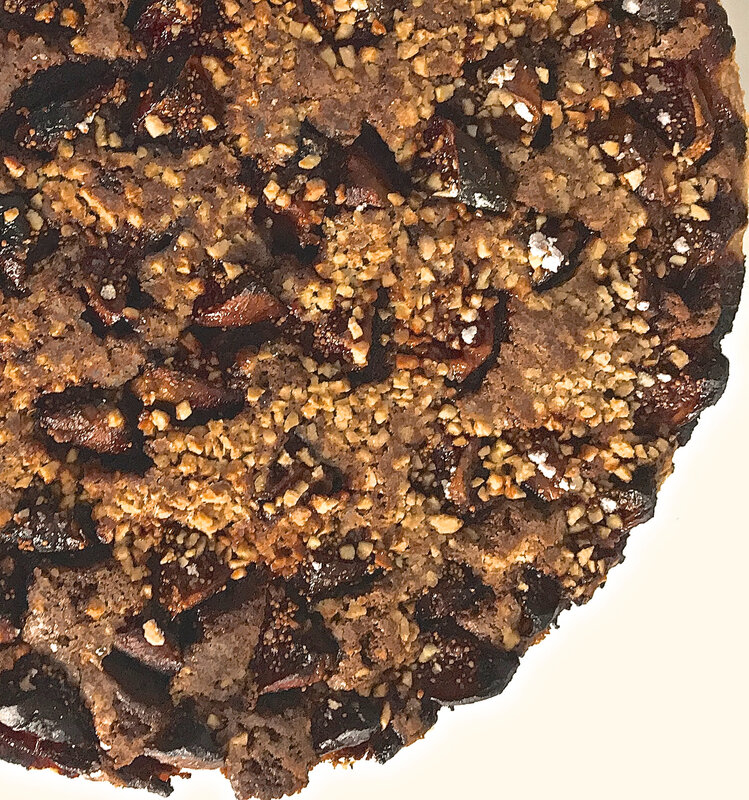 tarte aux figues au praliné 