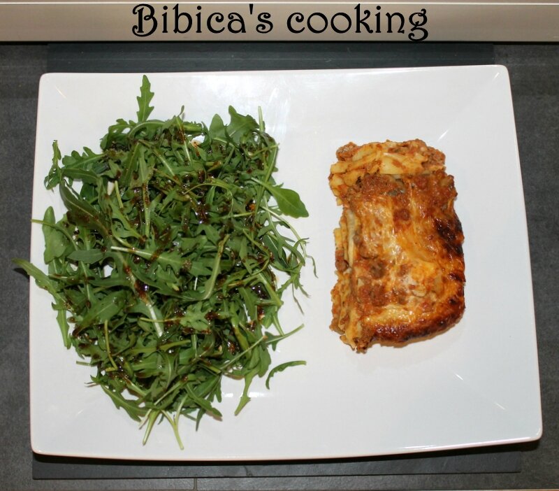 Lasagne bolognaise au Cook’in (ou pas) haut