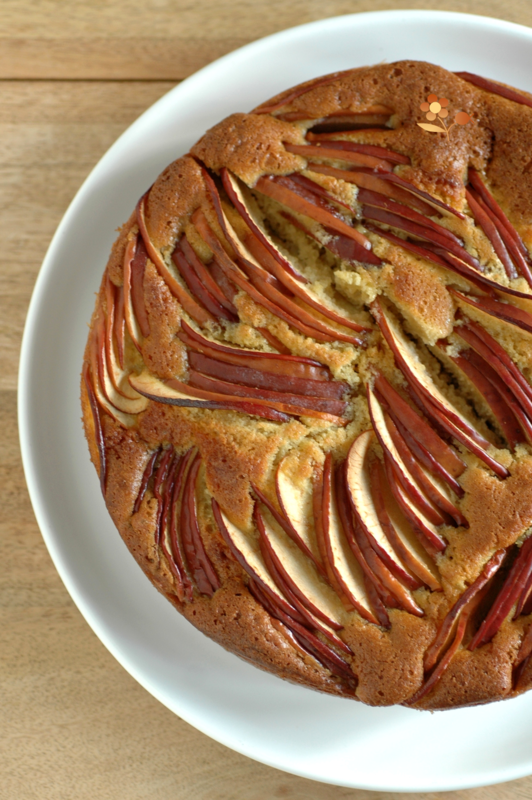 Gâteau pommes & frangipane_7