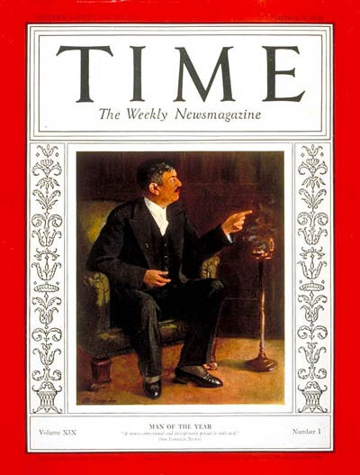 Laval Homme de l'année - Time 4 janvier 1942