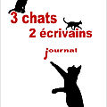 Trois chats deux écrivains claude pujade-renaud daniel zimmermann 
