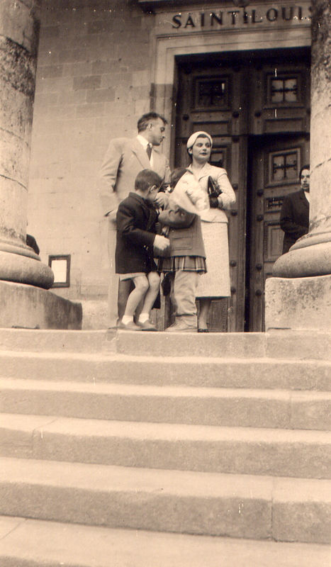 1954, mariage à Saint-Louis