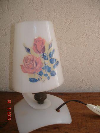 Lampe de chevet vintage - creaantique