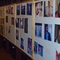 Une vue de l'exposition sur la répression au Cameroun