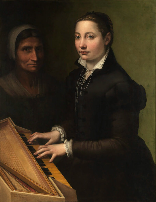 6-Sofonisba-Anguissola-Self-Portrait-Behind-the-Clavichord-before-1559-Collection-Althorp-House-Northamptonshire-791x1024