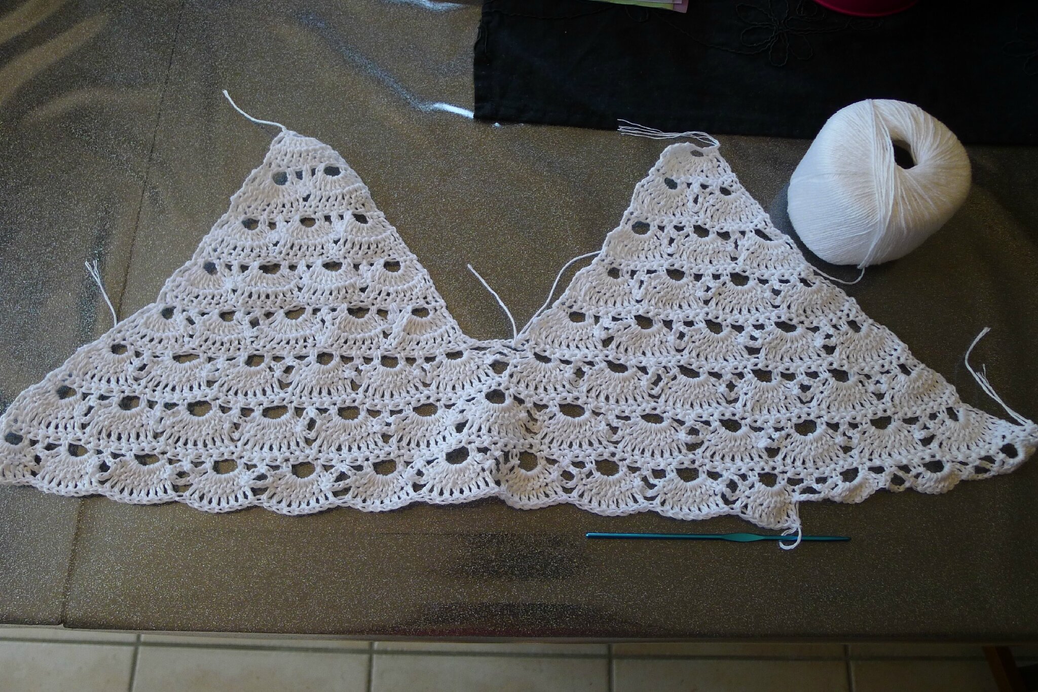 top au crochet