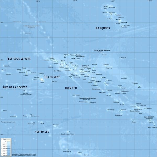 Cartes Du Monde Et De Polynésie Vers Moorea