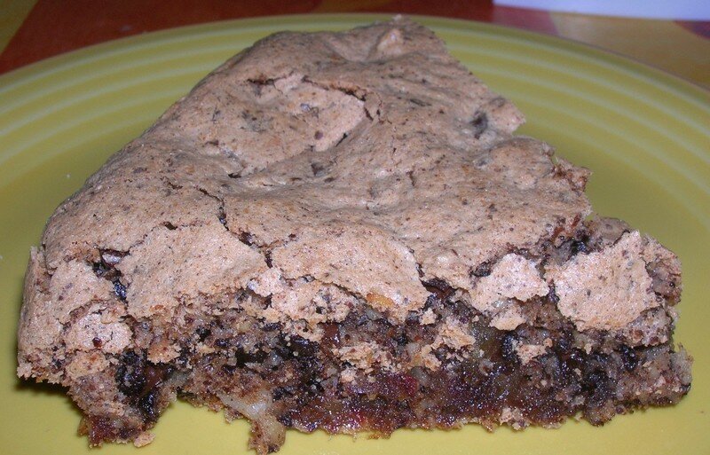 Un Delicieux Gateau Aux Dattes Amandes Et Au Chocolat Les Gourmandises D Une Libellule