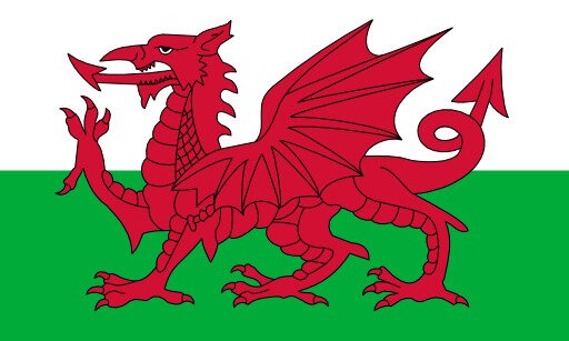Le drapeau du pays de Galles