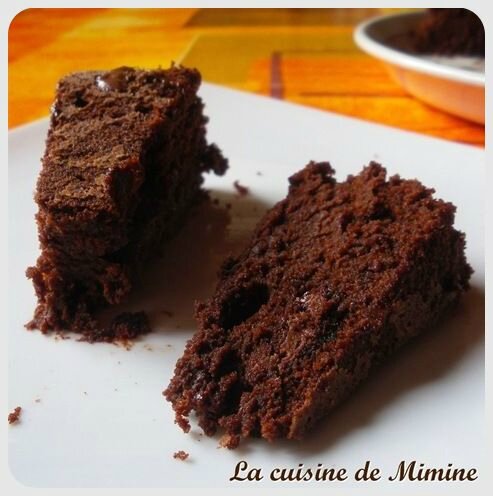 Ultra fondant au chocolat - La cuisine de Mimine