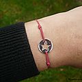 Bracelet Pastille Etoile Mum
