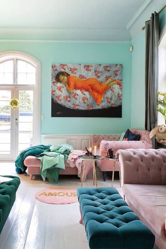 Colorful home in Sweden photos by Lisbet Spörndly (9)