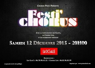 Gam'Z La Cigale 12 décembre 2015