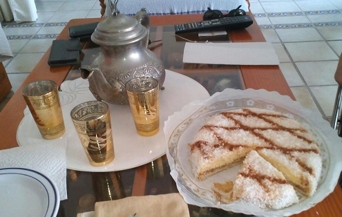 Gâteau antillais au coco ou Mont blanc antillais