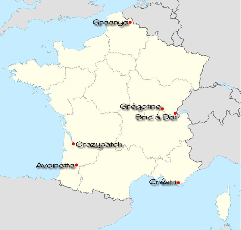 carte de France OM 2020