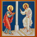 L'icône de l'apparition du seigneur à saint paul