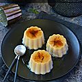 Flan de millet au caramel #vegan