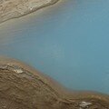 Bassin d'eau chaude sur le site de Geysir.