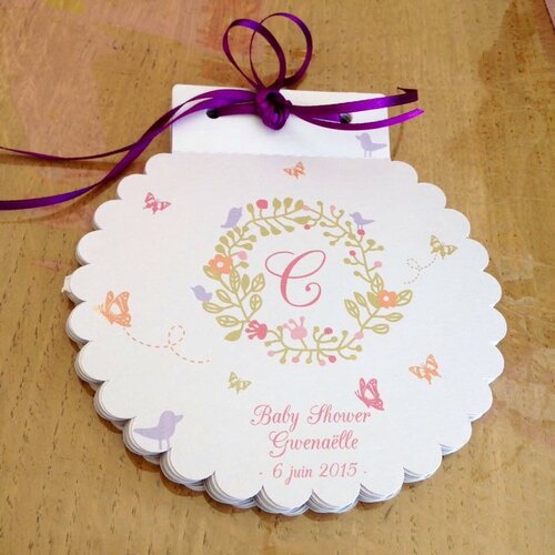 Livre d'or baby shower collection  envolée de papillons  - ✨Les fées  bonheur ✨